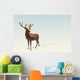 Polygonal Stag Illustration Wall Decal