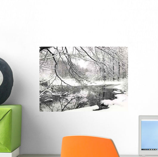 Winter Scene Wall Mural