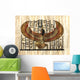 Ancient Egyptian Parchment Wall Decal