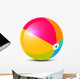 Colorful Vector Beach Ball Wall Decal
