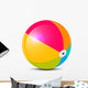 Colorful Vector Beach Ball Wall Decal