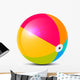 Colorful Vector Beach Ball Wall Decal