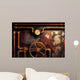 Vintage Steampunk Wall Decal