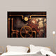 Vintage Steampunk Wall Decal