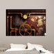 Vintage Steampunk Wall Decal