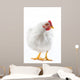 Image White Hen Standing Wall Decal