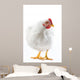 Image White Hen Standing Wall Decal