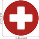 First Aid Medical Sign Wall Decal
