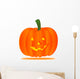 Halloween Pumpkin with Shadow Wall Decal