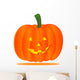 Halloween Pumpkin with Shadow Wall Decal