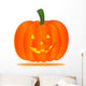 Halloween Pumpkin with Shadow Wall Decal