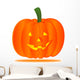 Halloween Pumpkin with Shadow Wall Decal