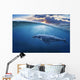 Whale Half Air Wall Decal
