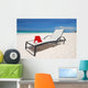 Santa's Hat and Chaise Wall Decal Design 2