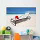 Santa's Hat and Chaise Wall Decal Design 2