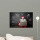 Busy Santa Claus Wall Decal