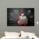 Busy Santa Claus Wall Decal