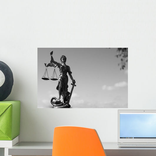 Image Sculpture Themis Femida Wall Decal