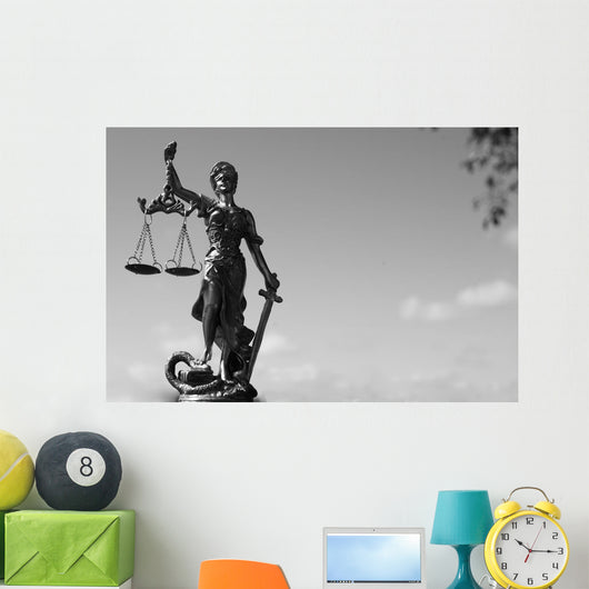 Image Sculpture Themis Femida Wall Decal