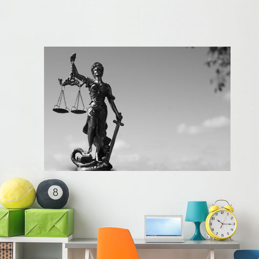 Image Sculpture Themis Femida Wall Decal
