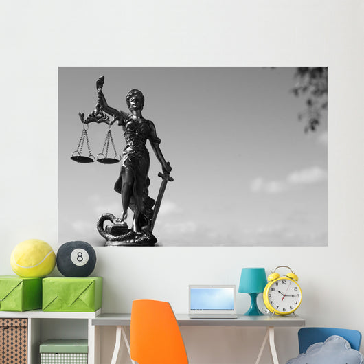 Image Sculpture Themis Femida Wall Decal