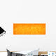 Abstract Mosaic Orange Gradient Wall Decal