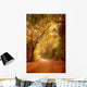 Wonderful Autumn Forest Path Wall Decal