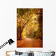 Wonderful Autumn Forest Path Wall Decal