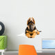 Cute Puppy Dog German Wall Decal