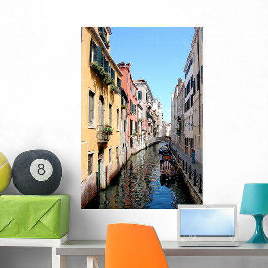 Venetian Canal Wall Decal