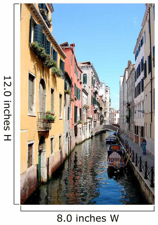Venetian Canal Wall Decal