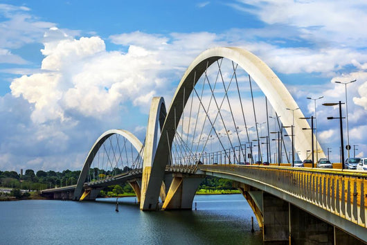 Jk Bridge Brasilia Capital Wall Decal