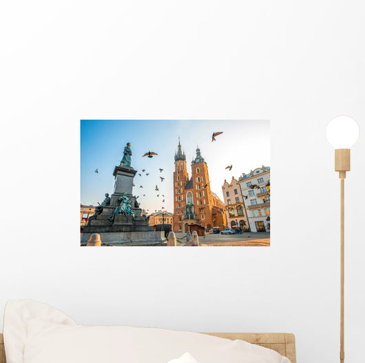 Old City Center Krakow Wall Decal