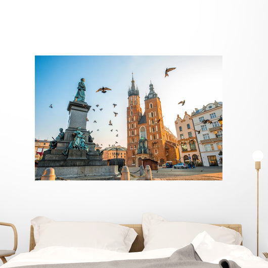 Old City Center Krakow Wall Decal