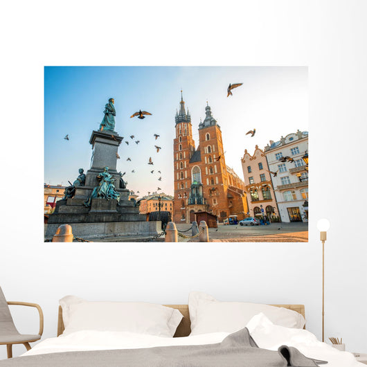 Old City Center Krakow Wall Decal