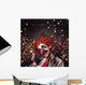 Creepy Birthday Clown Wall Decal