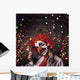 Creepy Birthday Clown Wall Decal