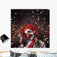 Creepy Birthday Clown Wall Decal