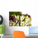 Cattails with Wild Flowers Wall Decal