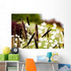 Cattails with Wild Flowers Wall Decal