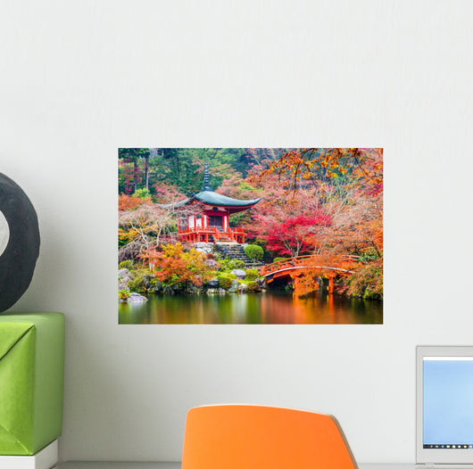 Kyoto Japan Daigoji Temple Wall Decal