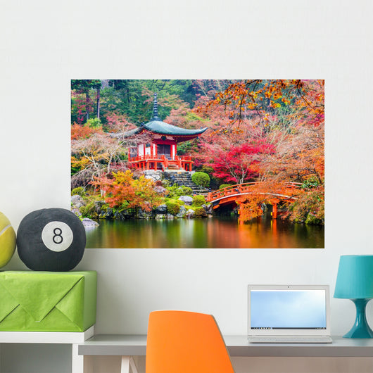 Kyoto Japan Daigoji Temple Wall Decal