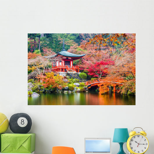 Kyoto Japan Daigoji Temple Wall Decal