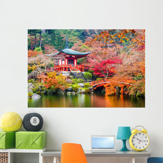Kyoto Japan Daigoji Temple Wall Decal