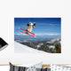 Young Man Jumping High Wall Decal