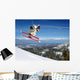 Young Man Jumping High Wall Decal