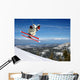 Young Man Jumping High Wall Decal
