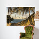 Miami between Palm Trees Wall Decal