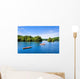 Lake Mountains with Small Wall Decal