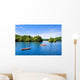 Lake Mountains with Small Wall Decal